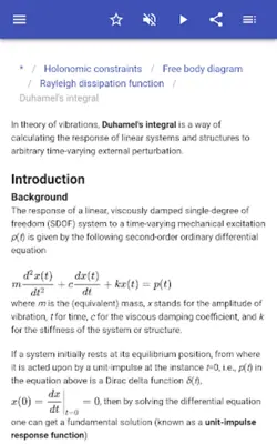 Theoretical mechanics android App screenshot 5