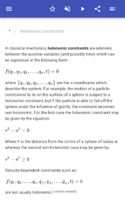 Theoretical mechanics android App screenshot 8